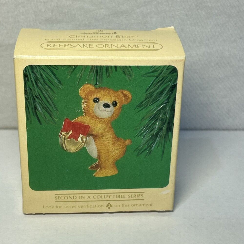Hallmark Keepsake Ornament~Cinnamon Bear~2nd in Series~Dated 1984